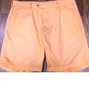 PETER MILLAR REGULAR FIT SHORTS 100% COTTON PEACH Sz 38
